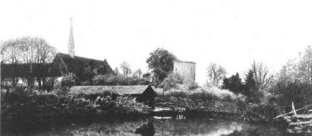 Heimatverein Warendorf: Die Warendorfer Flussbadeanstalt 1886