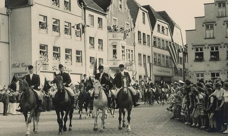 21 1955 Weltmeister HG Winckler Empfang 1